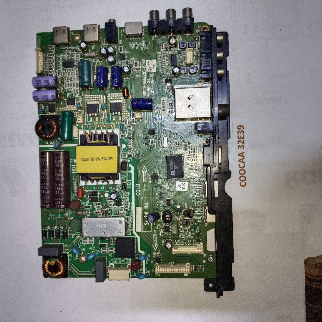 mainboard tv coocaa 32E39 original