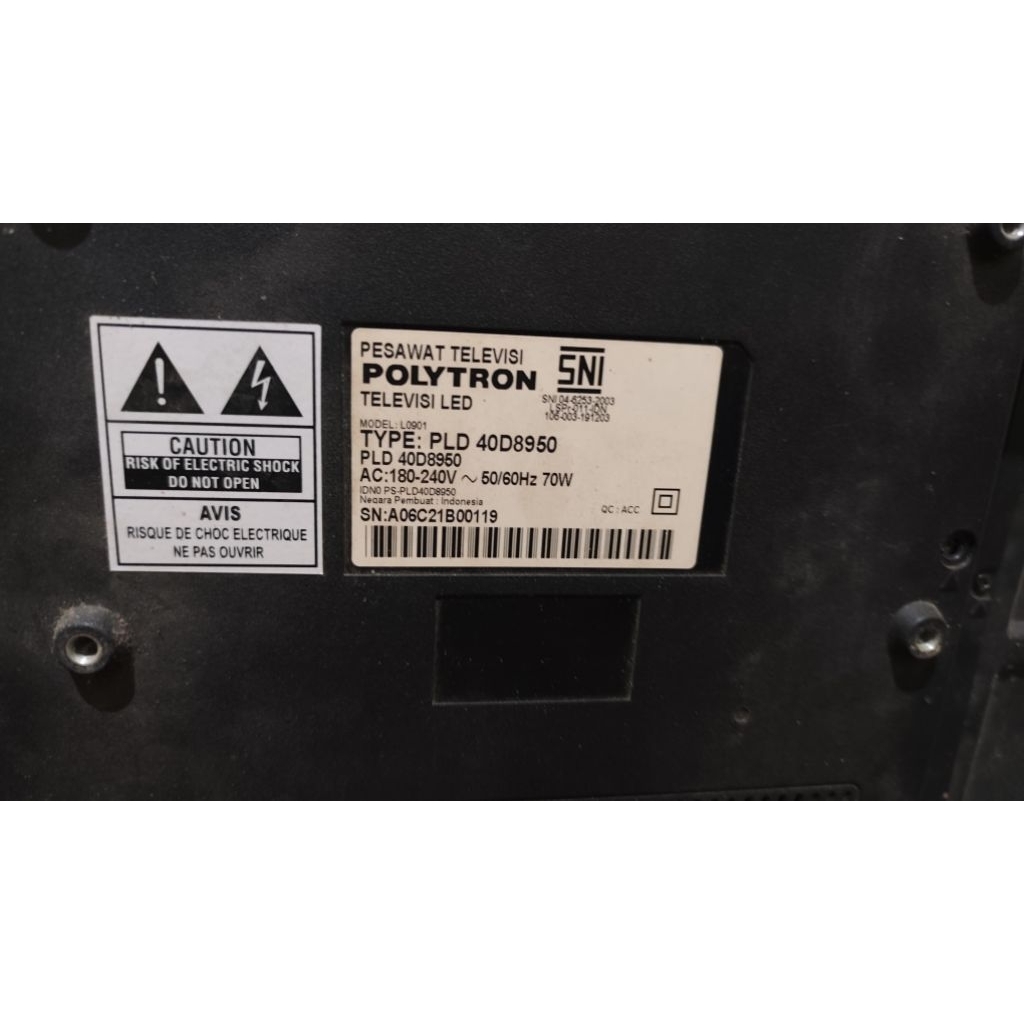 Mainboard Polytron PLD 40D8950 normal copotan