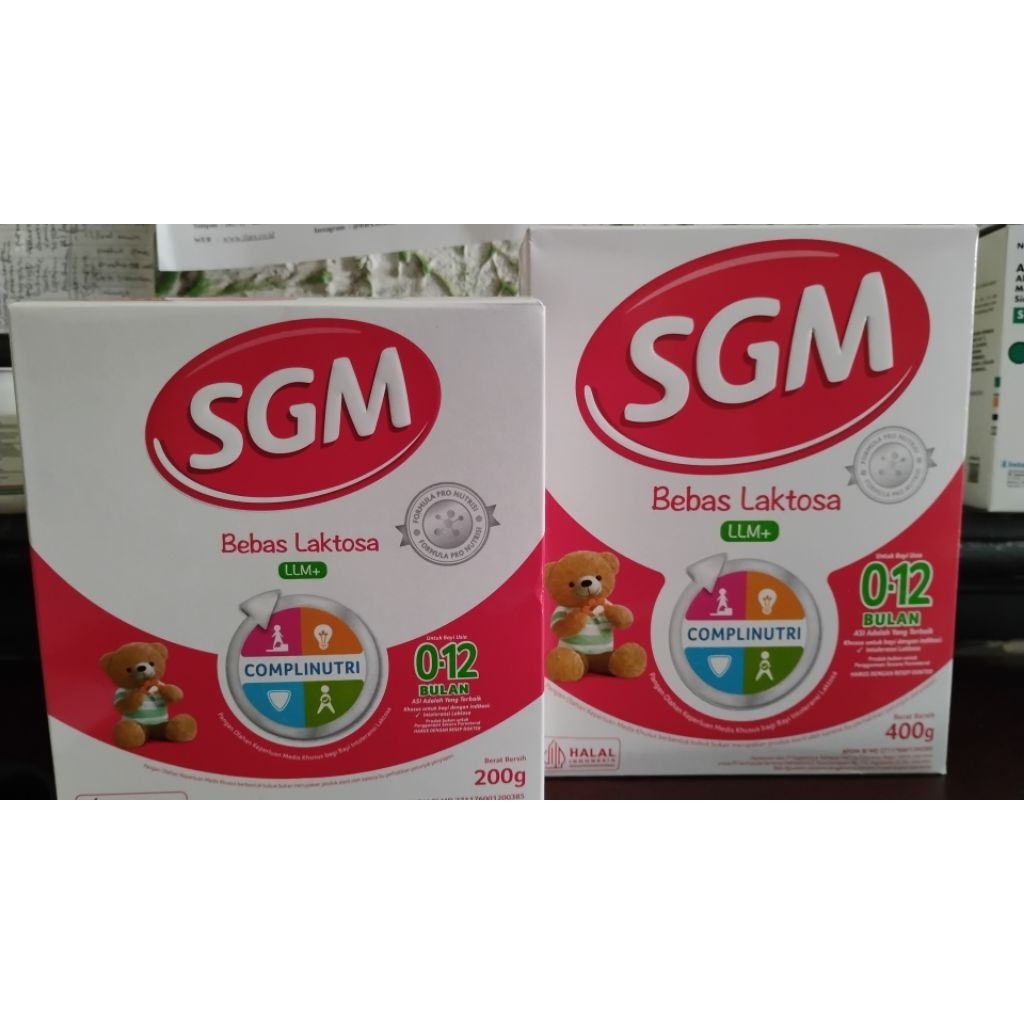 SGM LLM+ 0-12 BULAN 200 Gr dan 400 Gr /promo susu/ bebas laktosa/susu murah