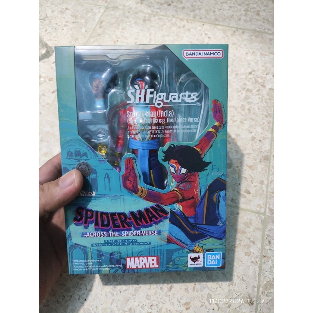 Shf Spiderman India Spiderman across the spider verse ori