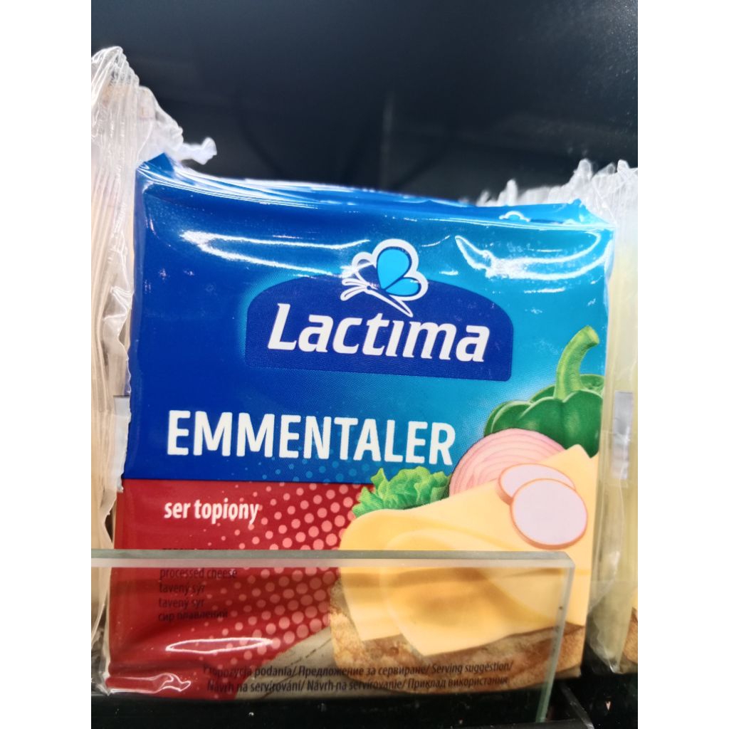 Lactima Cheese Emmental Slice 130 gr
