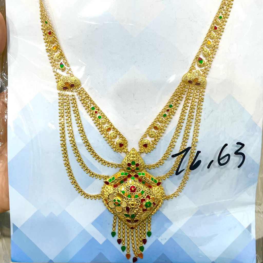 Kalung Ala Dubai Warna MEWAH Emas Asli Kadar 700