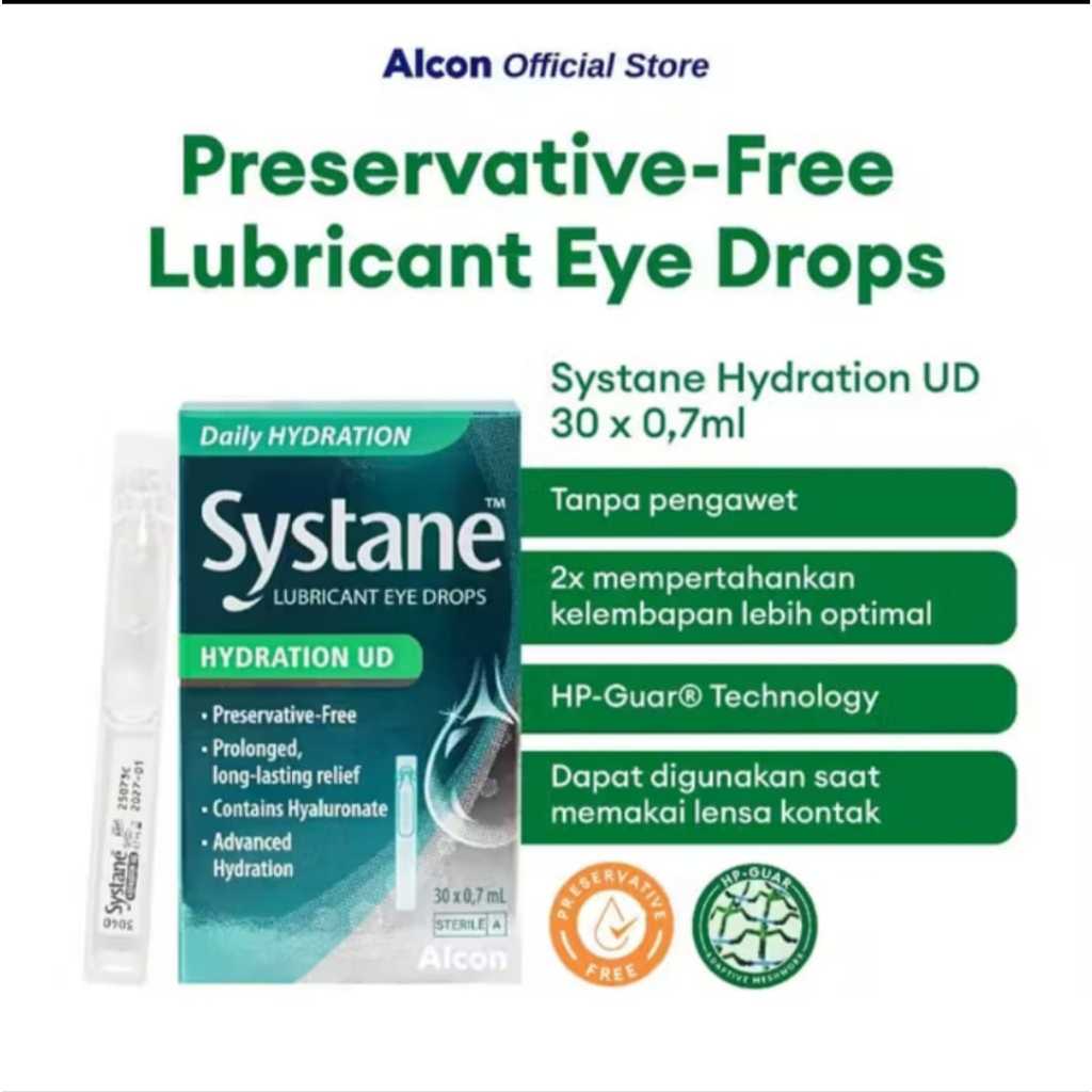 Systane Hydration UD Lubricant Eye Drop isi 30 @0.7ml