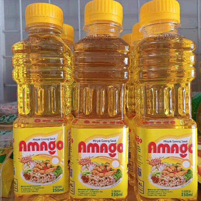Amago Minyak Goreng 250 ml 1 Karton isi 48 pcs