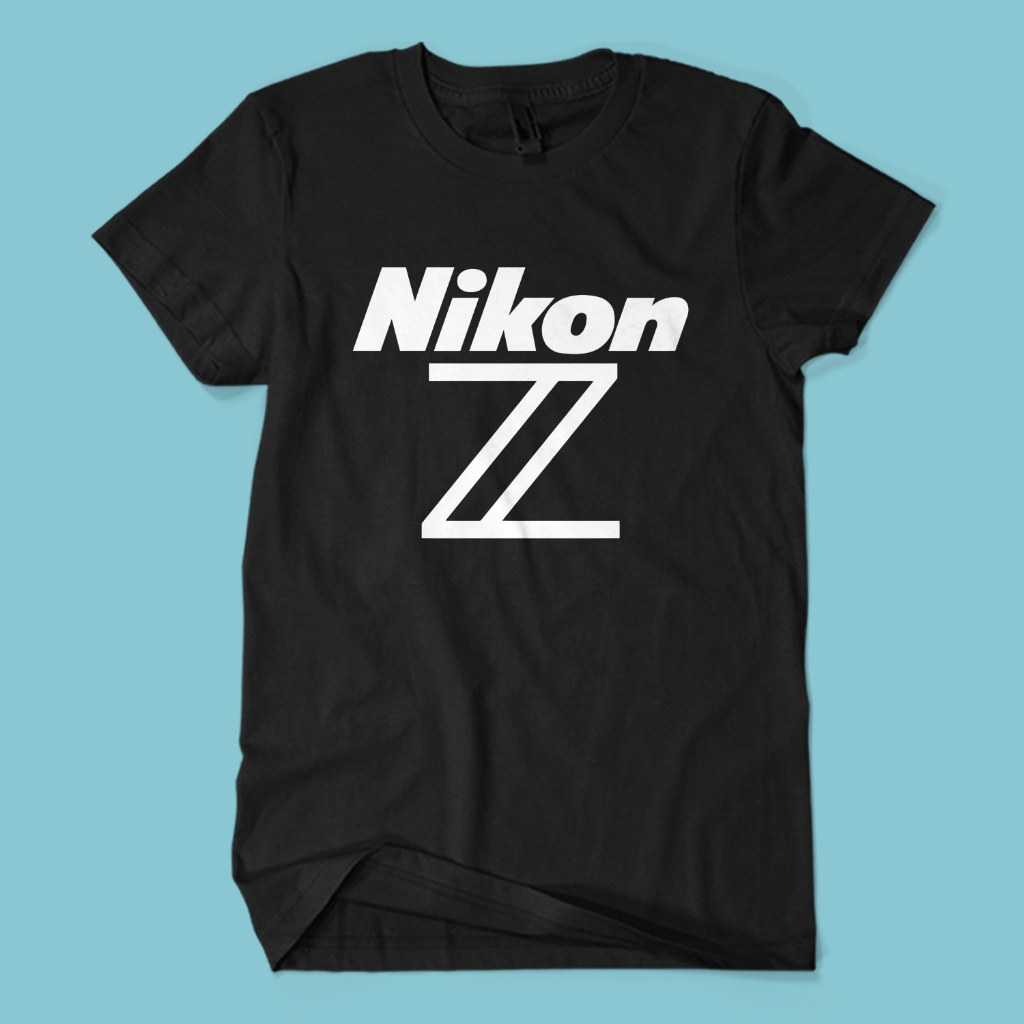 Baju Kaos NIKON Z LOGO Hobi Profesi Fotografer Fotografi Photographer Unisex Cotton Combed