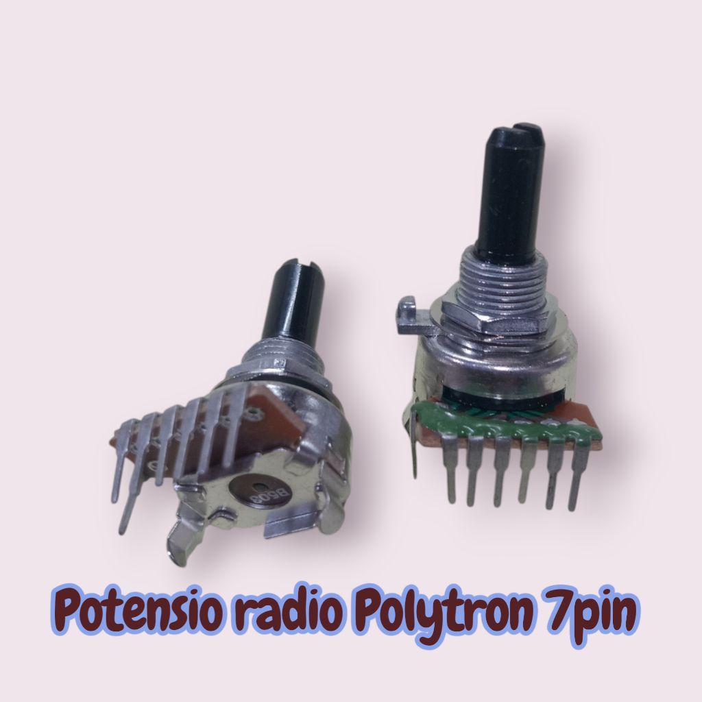 potensio radio Polytron 7pin