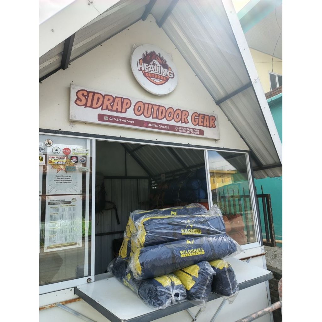 READY Tenda Camping Wildshell Jayadipa 4-5 orang double layer frame fiber