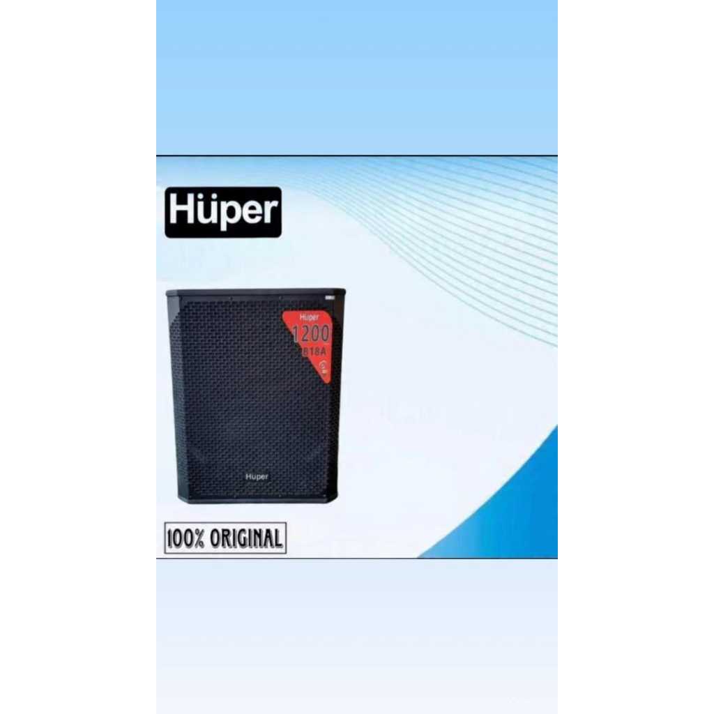 Speker Subwoofer Aktif 18 Inch HUPER B18A ( 1Pcs )