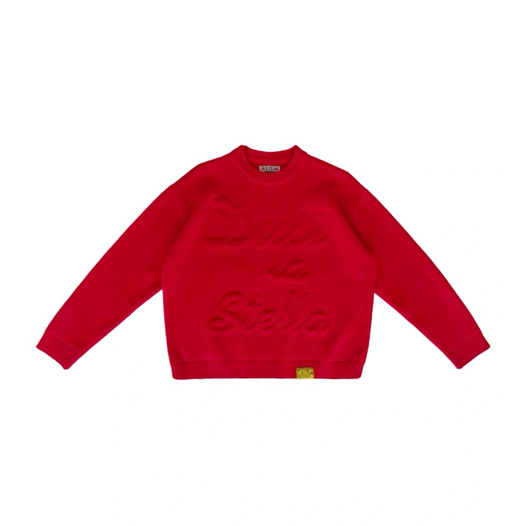 KNITT DUST LA STELA RED ON RED