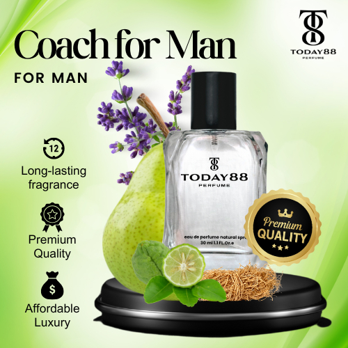 Coach for Man Premium - Parfum Pria Today88 Inspired Perfume