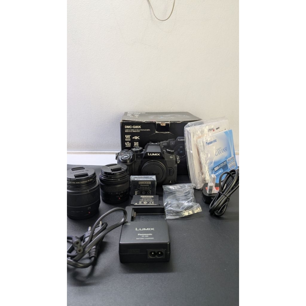 Panasonic Lumix DMC-G85 With 14-42mm & BONUS Panasonic Lumix G 25mm f/1.7 ASPH [SECOND]