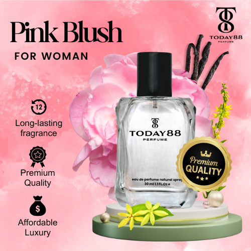 NEW Pink Blush Premium - Parfum Wanita Today 88 Perfume