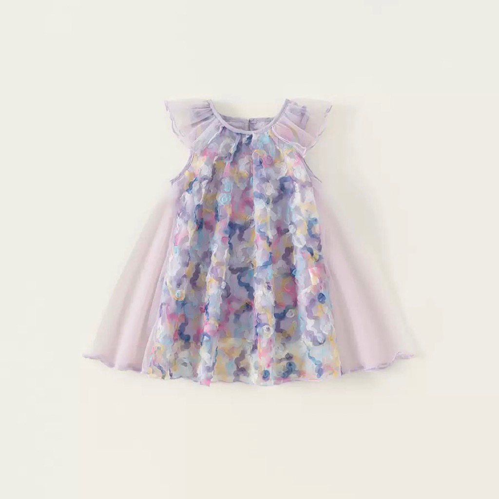 LIZIQINA - Uniwa Dress 1-5 tahun| Gaun Premium Anak Perempuan