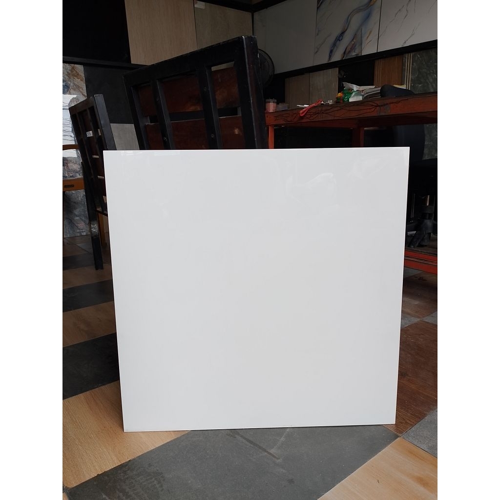 GRANIT LANTAI PUTIH POLOS UK 60X60