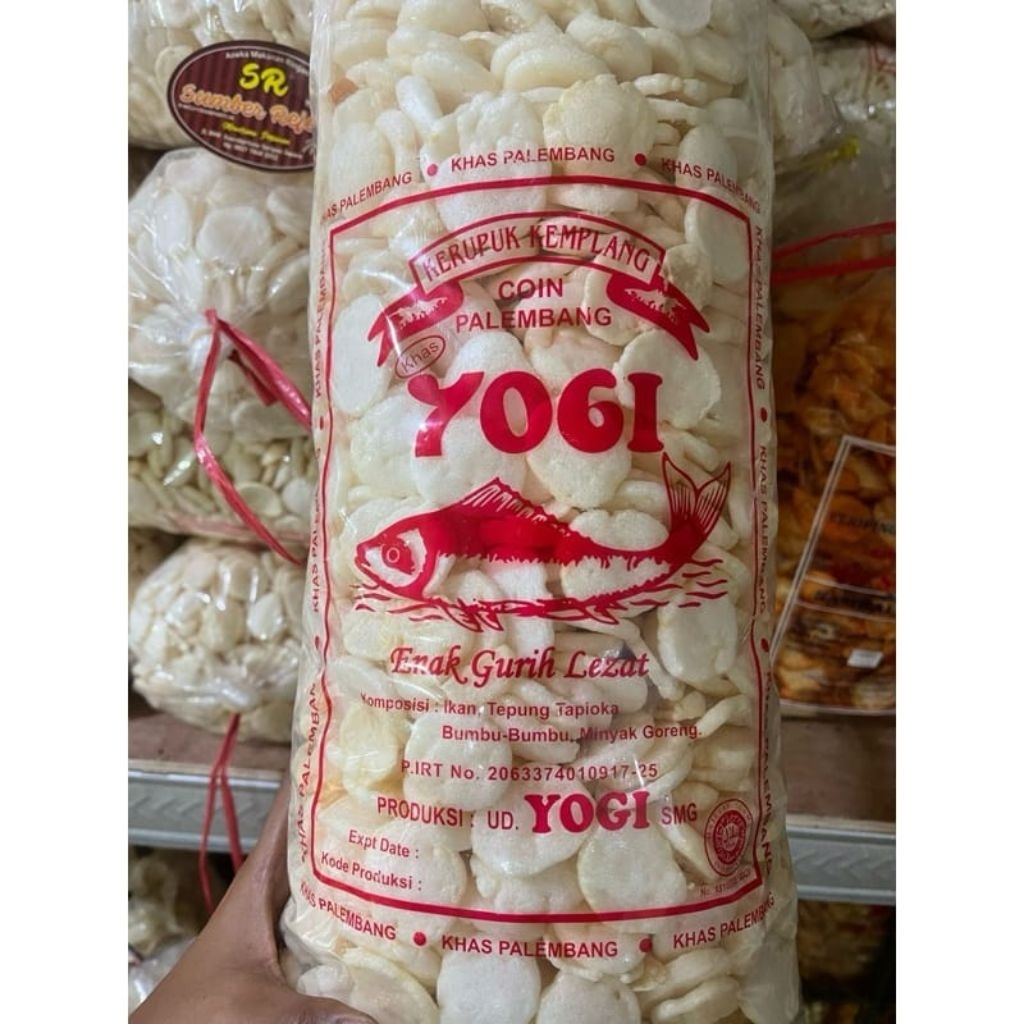 KRUPUK KEMPLANG YOGI PALEMBANG 1 KG