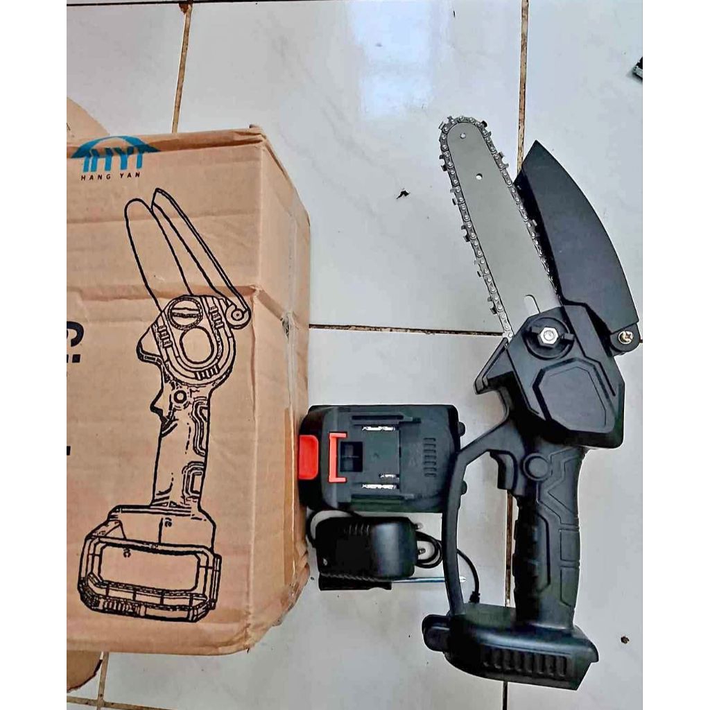 CHAINSAW MINI 6" BATERAI