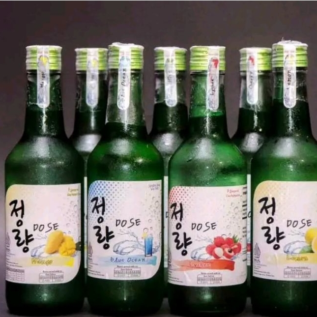 SOJU HALAL DOSE SPARKLING WATER MINUMAN SODA KEKINIAN HALAL MUI BPOM RASA GRAPE PEACH BEST SELLER