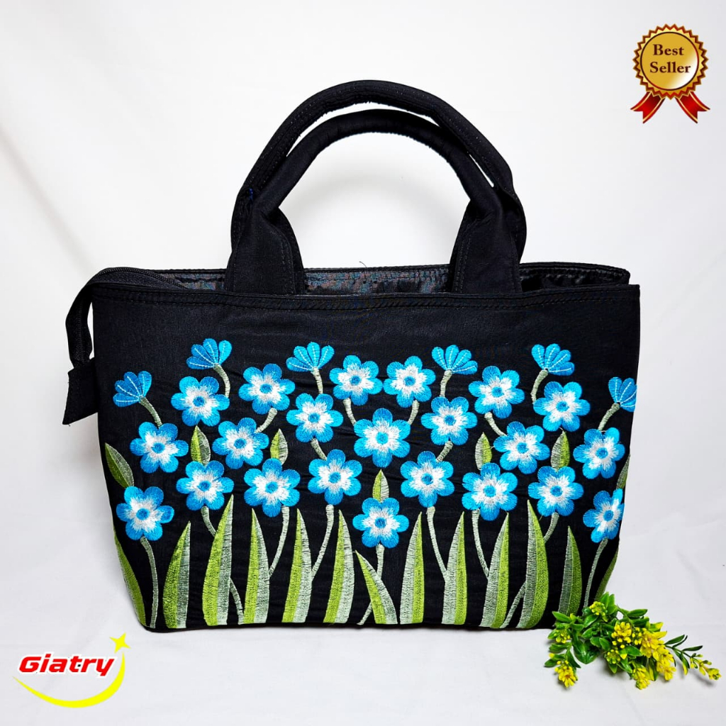 tas bahu / tas totebag fortune bordir tasik/ Tas bahu wanita bordir tas jinjing
