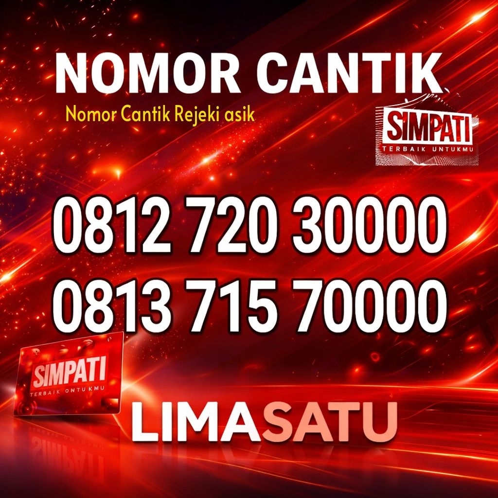 Kartu Perdana Nomor Cantik Telkomsel 0000 Nomor Cantik Simpati 0000 4G/5G kwartet