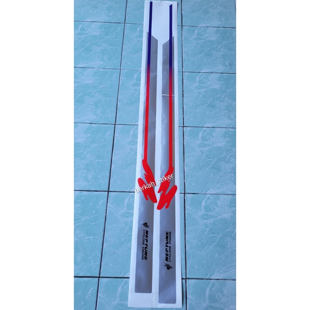 stiker sticker list body mitsubishi T120ss neptun pick up/stiker mitsubishi pick up/stiker neptun