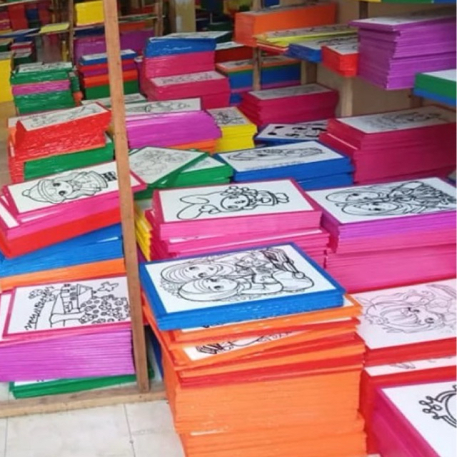 Isi 100 styrofoam lukis anak | Gabus Lukis | sterofom