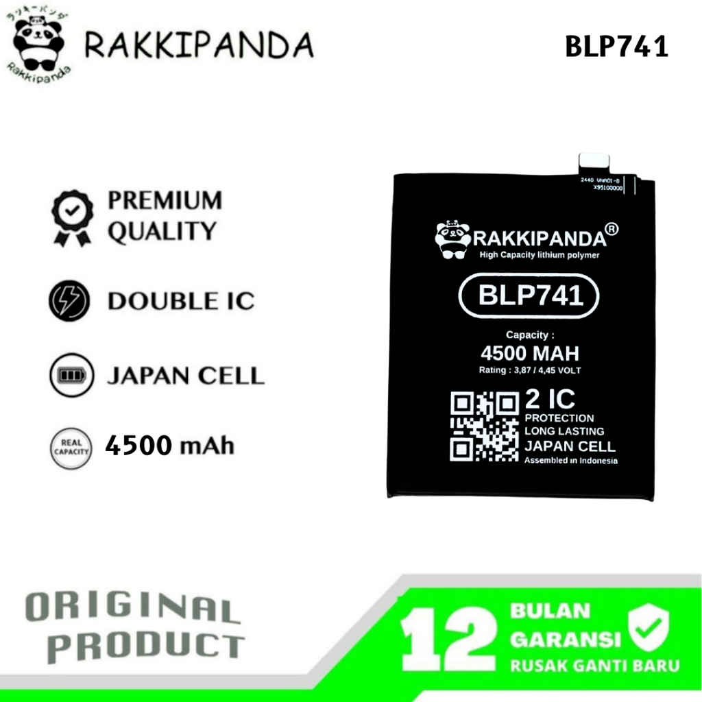 RakkiPanda - BLP741 Realme XT Batre Batrai Baterai