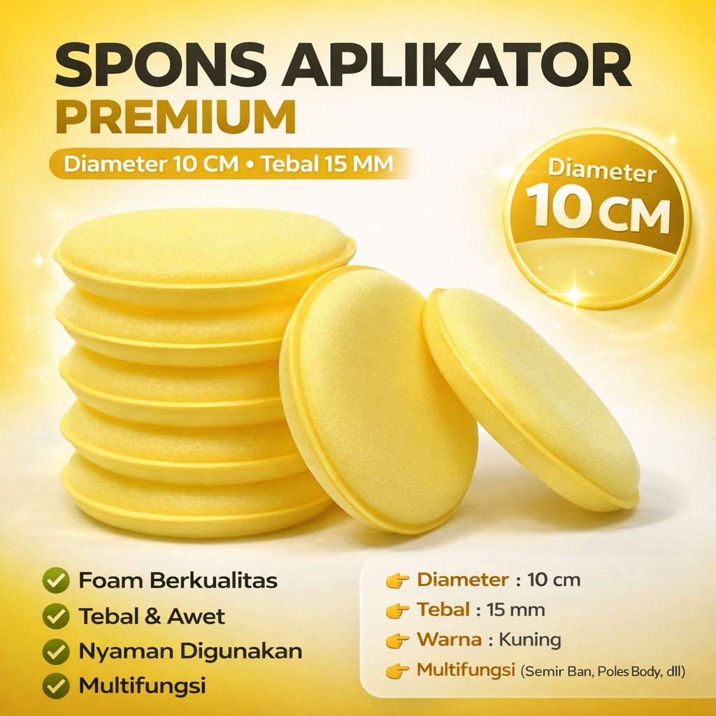 spon busa poles mobil aplicator pad wax