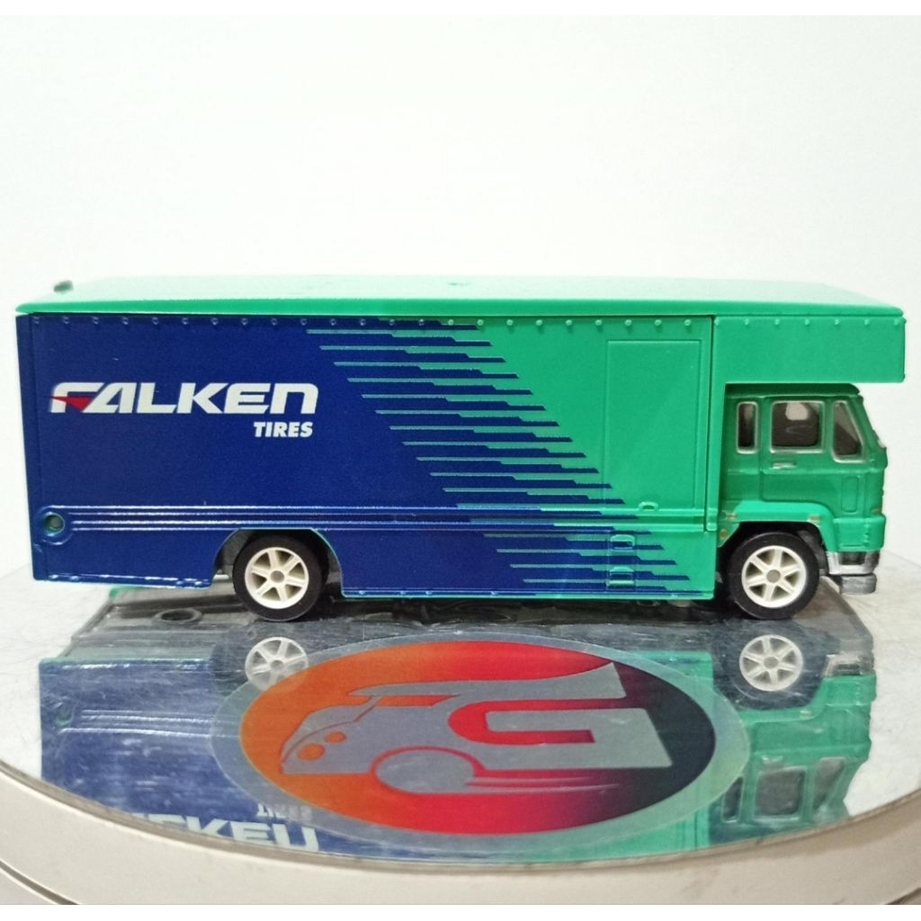 Hot Wheels Premium Fleet Flyer Truck Falken Team Transport Loose - Hotwheels