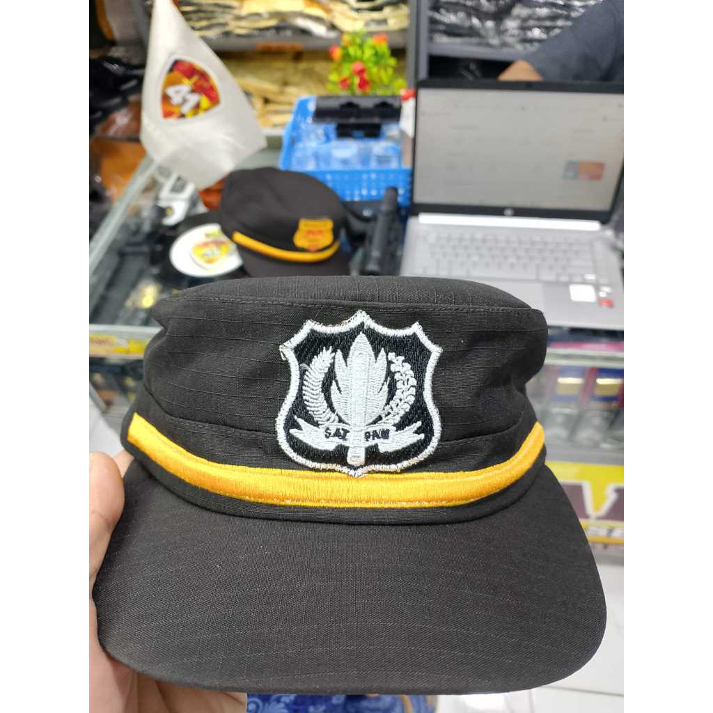 TOPI KOMANDO SATPAM JATAH POLRI, TOPI KOMANDO SECURITY JATAH POLRI