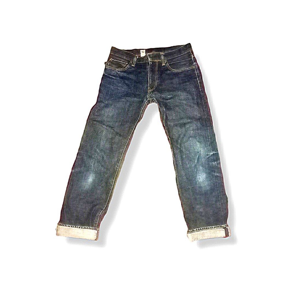 Celana jeans volcom okayama japan fabric selvedge denim 16oz blue indigo original super rare Item