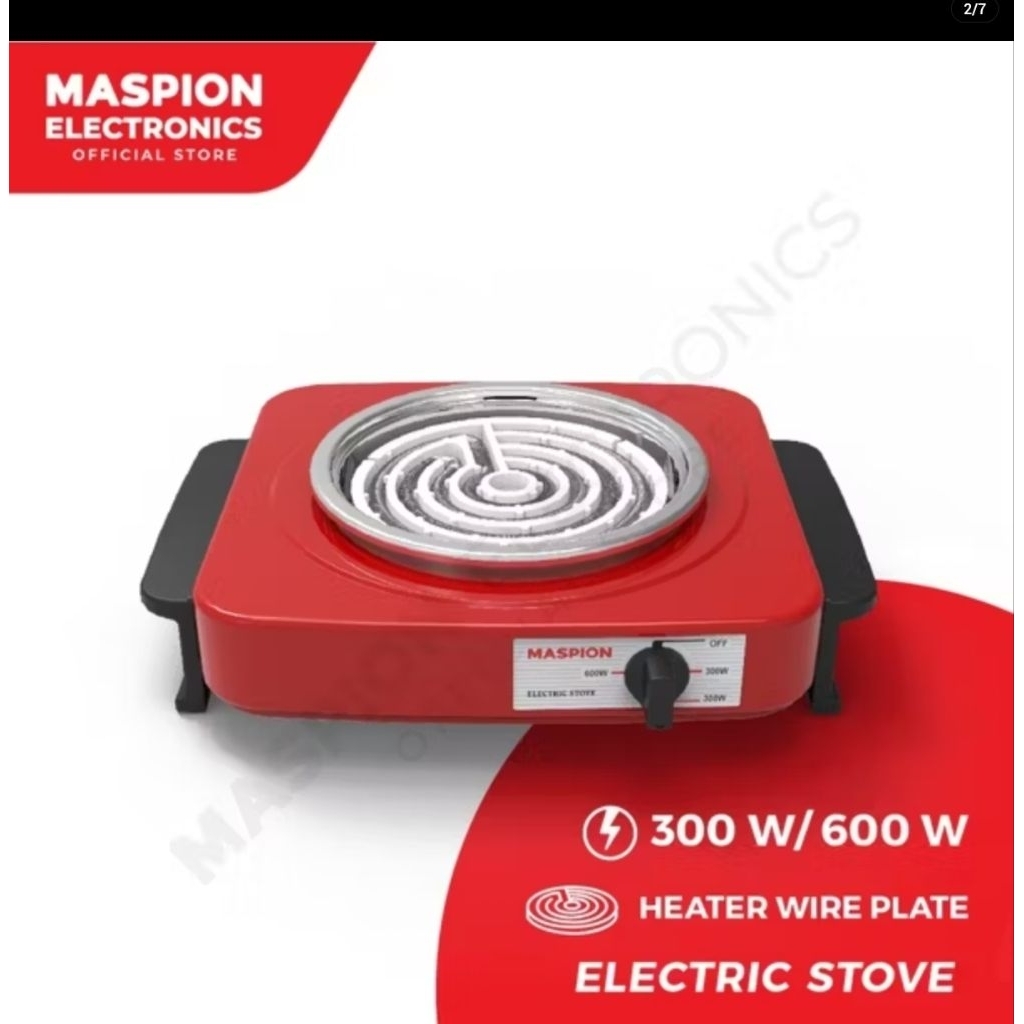 Maspion Kompor Listrik Mini 1 Tungku S300