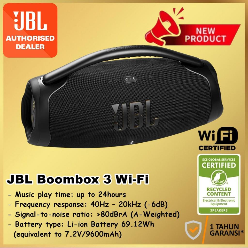 JBL Boombox 3 WiFi Portable Bluetooth Speaker Boombox3 IP67