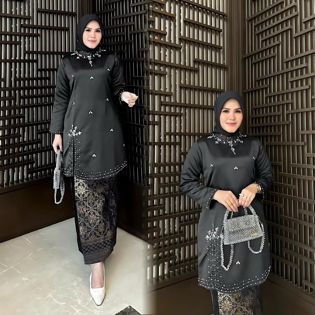 Kebaya Belah Samping / Kebaya Modern / Set Kebaya Atasan dan Bawahan / Kebaya Modern