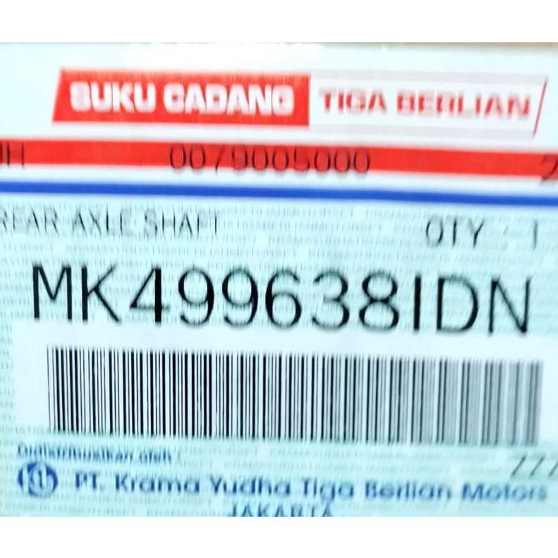AS RODA MITSUBISHI CANTER 125PS ( LOKAL ) / MK499638IDN