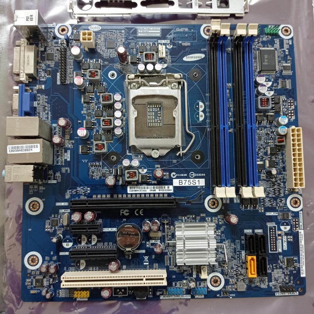 motherboard samsung B75S1 ddr3 lga 1155 ( BERGARANSI )