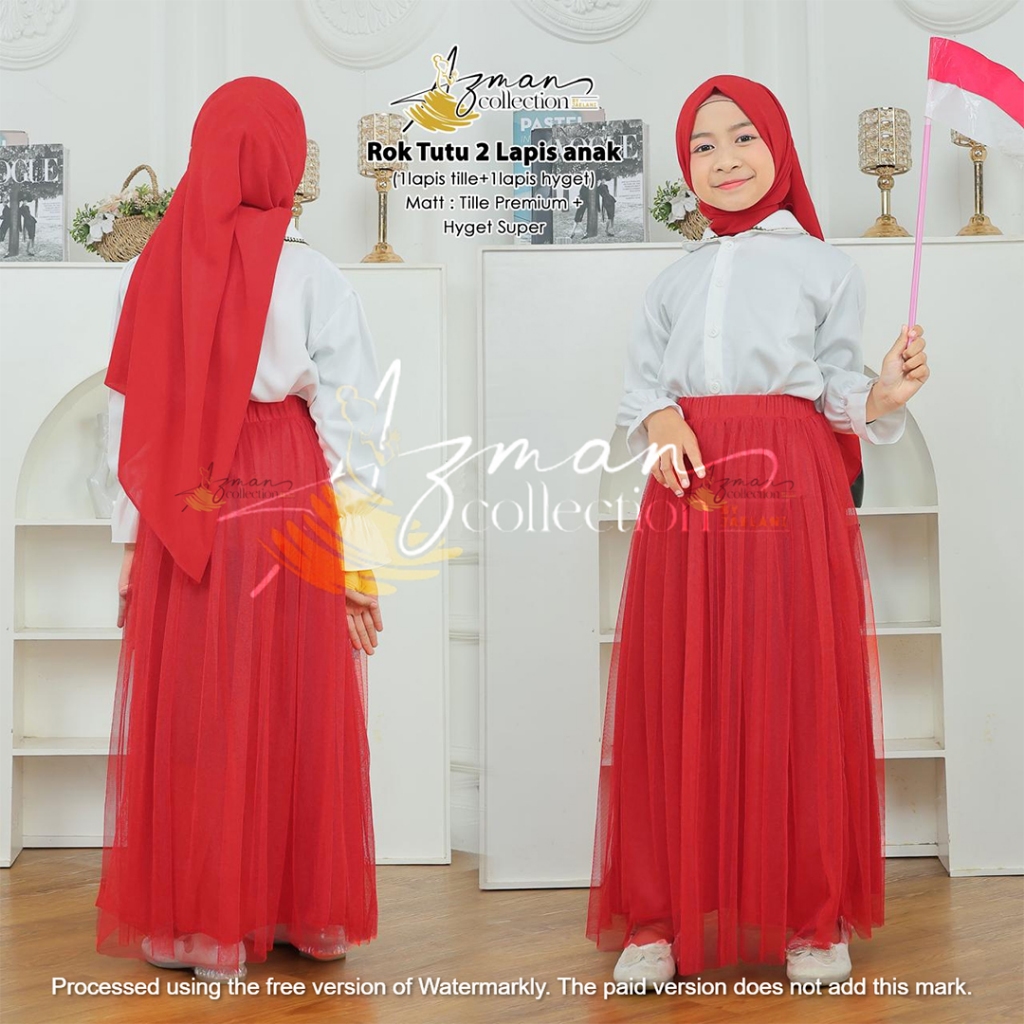 Rok tutu KIDS/TK/SD/Rok 2 lapis rok tutu tanggung/Rok tutu tille lembut/Rok tutu import/Rok tutu pre