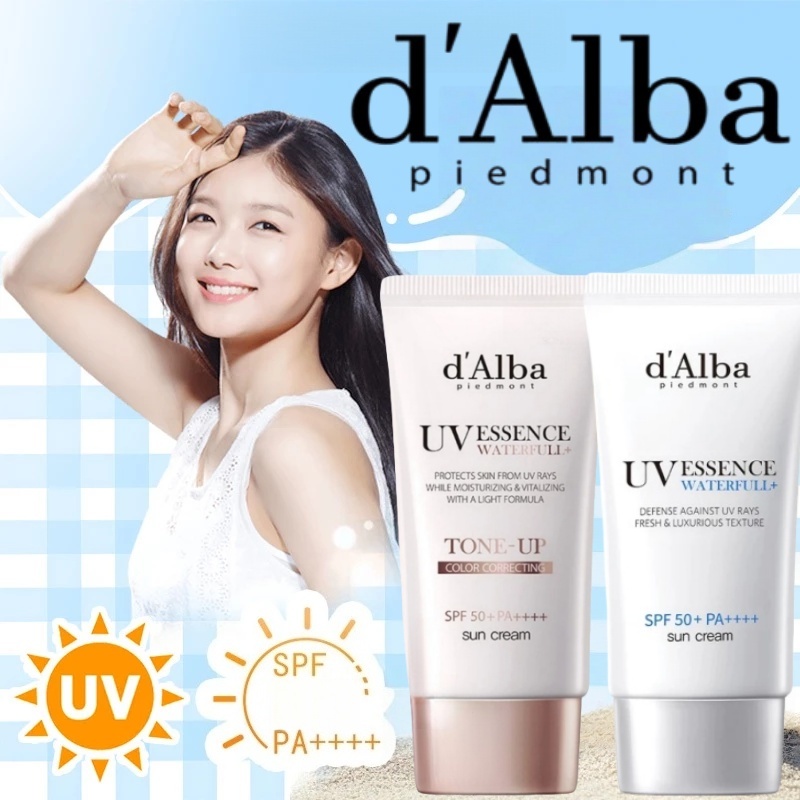 *COD ORI*d'Alba Waterfull Tone Up Sun Cream 50ml - d'Alba Waterfull Essence Sun Cream 50ml D'Alba UV