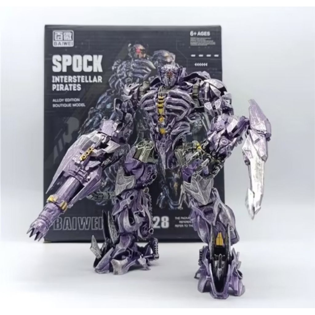 Transformers SPOCK SHOVKWAWE BY BAIWEI