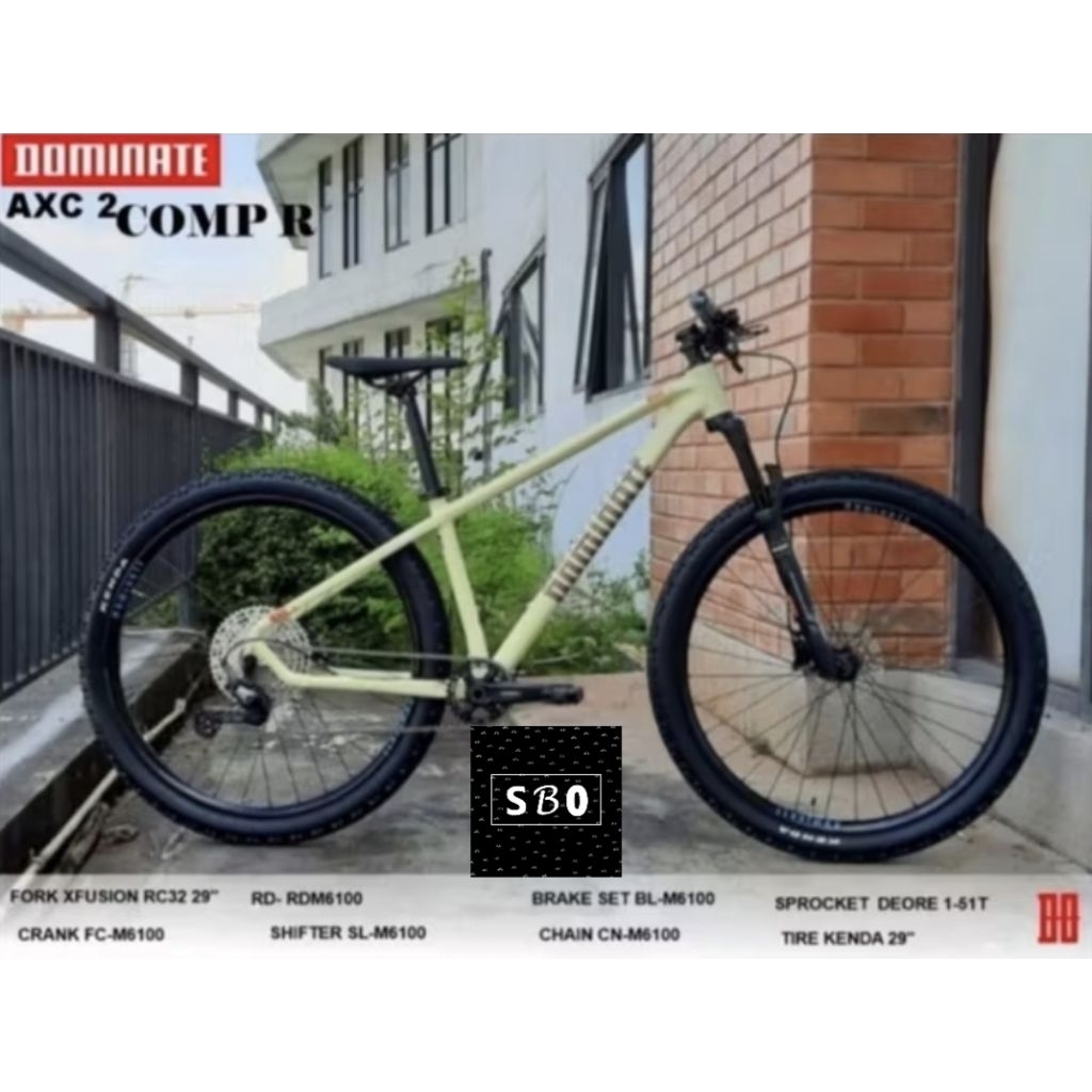 Sepeda MTB 29" Dominate AXC 2 Comp R Shimano