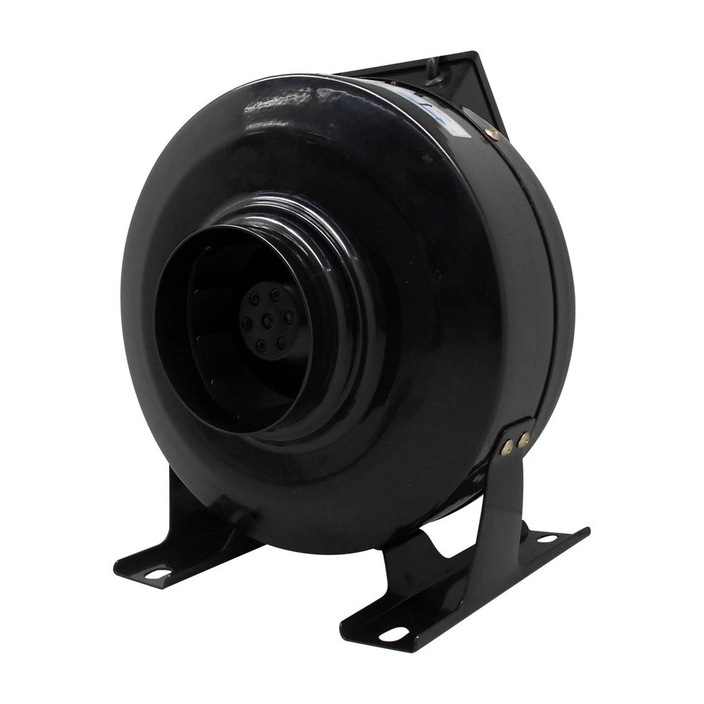 CKE Duct Inline 4 Inch Steel Besi Inline Duct Fan Blower Hisap