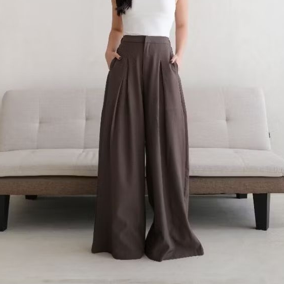 [JF] Zoe Pants | Kulot Wide Leg | celana wanita | casual | celana Panjang