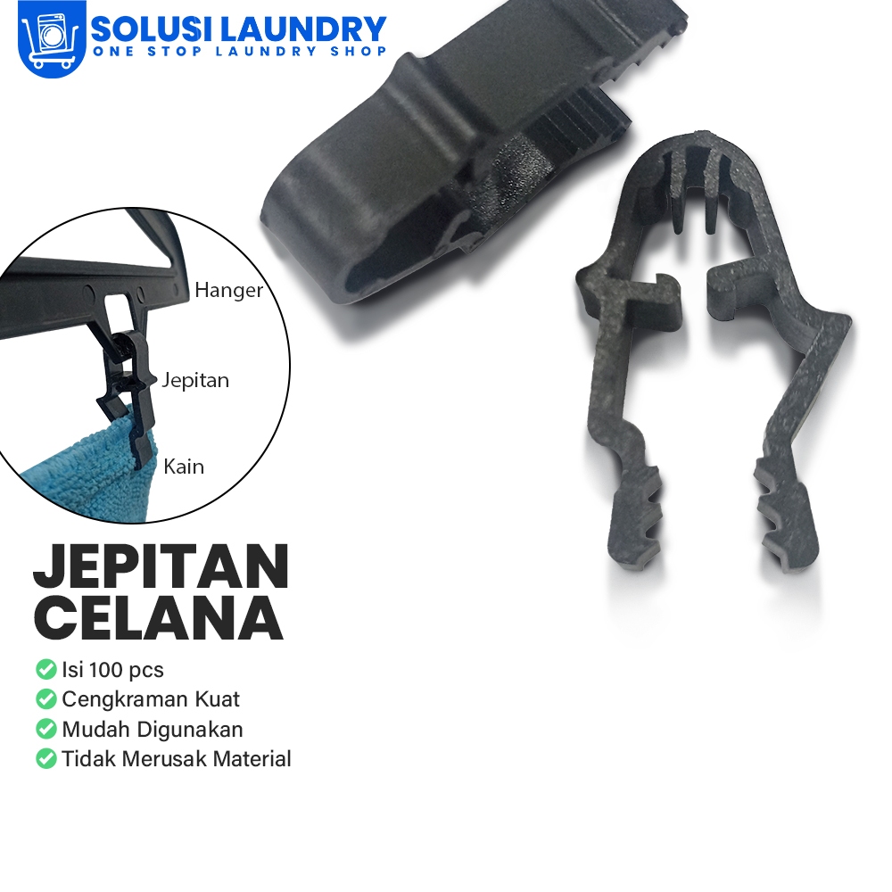 Jepitan Celana Penjepit Celana 100 pcs