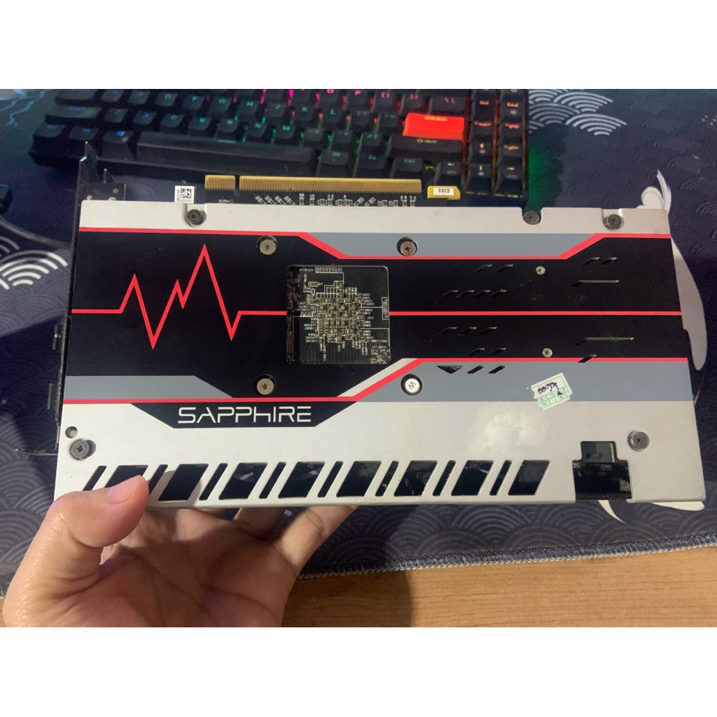 RX 580 Shappire 4GB, No display, Segel