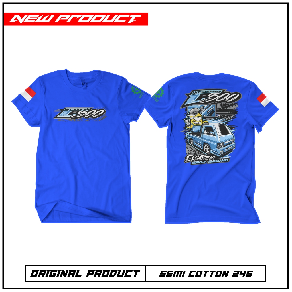 Kaos Distro Mitsubishi L300 T-Shirt Unisex - Kaos Pria Wanita - Kaos Driver Muda Terbaru