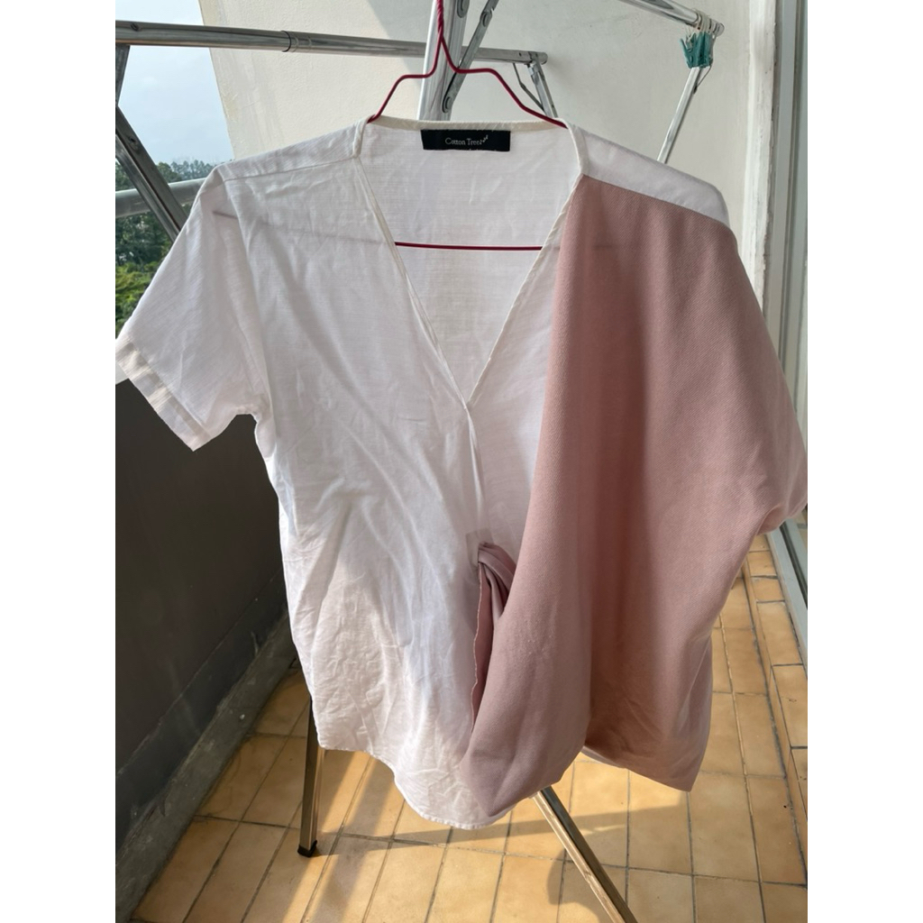 [PRELOVED] Cotton Tree Blouse