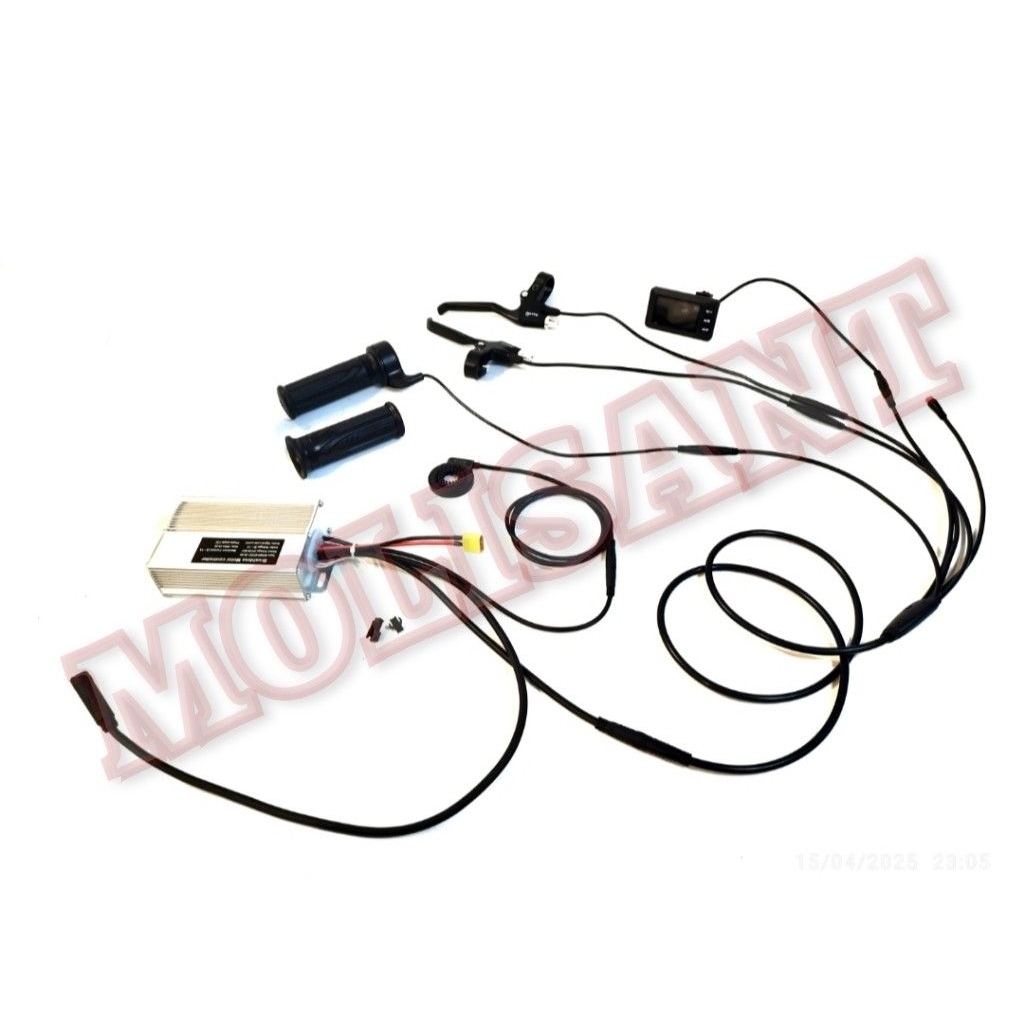 controller lcd kit 500w ebike sepeda listrik waterproof
