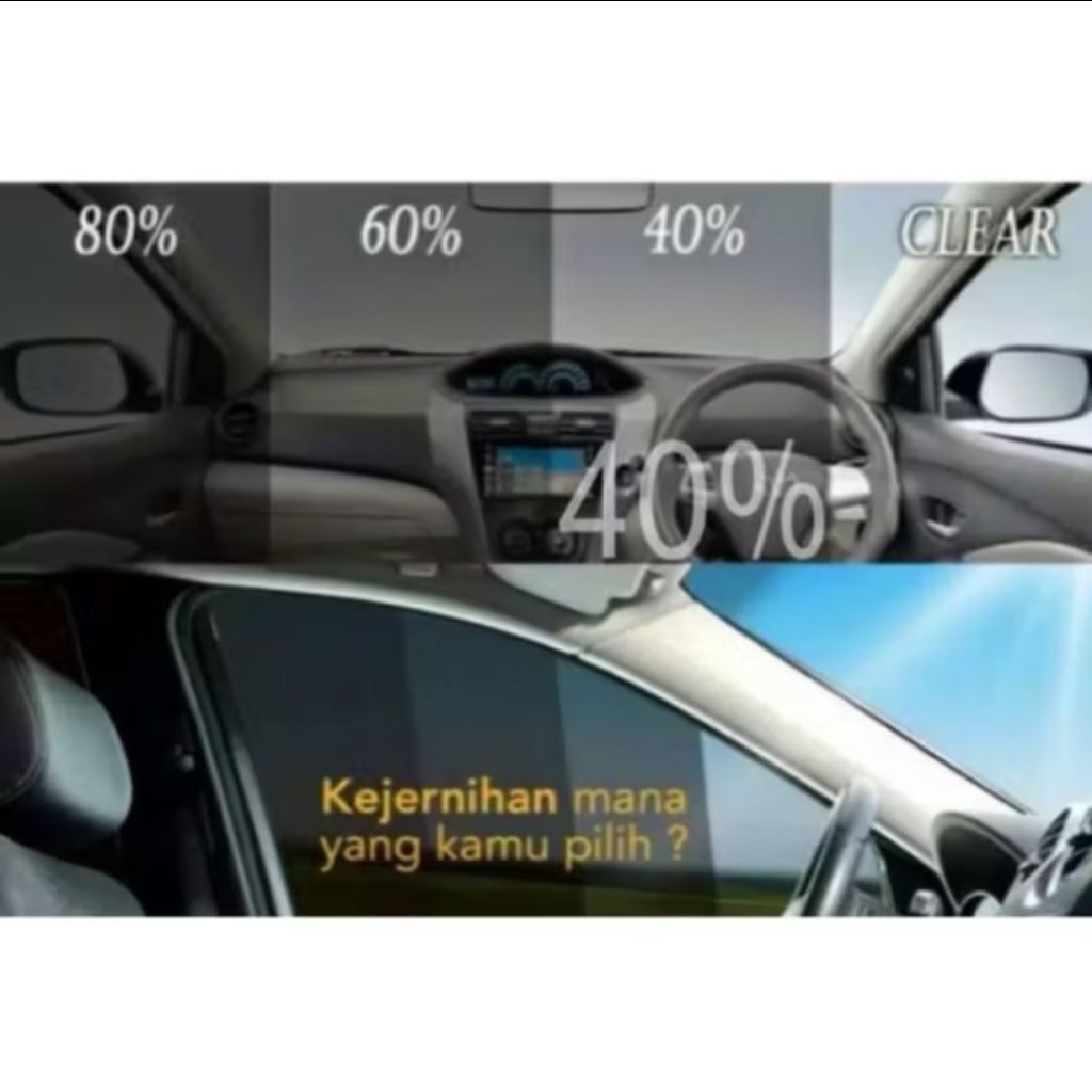 Stiker kaca Film Mobil Merek 3M asli original, stiker kaca film black beauty, kaca film mobil full k