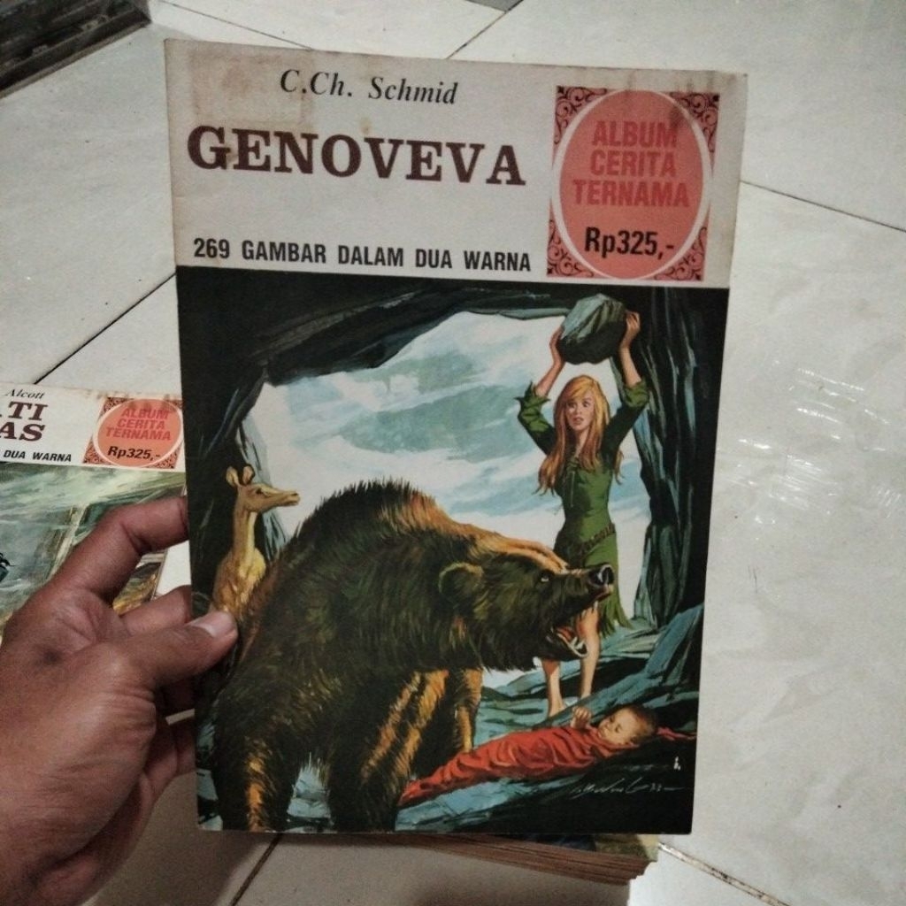 komik album cerita ternama genoveva