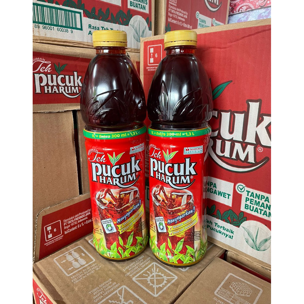 teh pucuk 1,35L dus isi 6 botol
