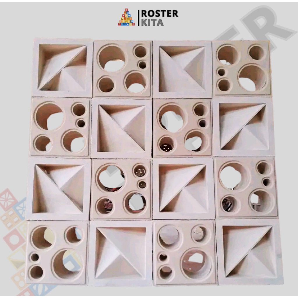 Roster beton,roster minimalis,Roster putih,roster abu,bata Roster,loster beton, loster minimalis, lo